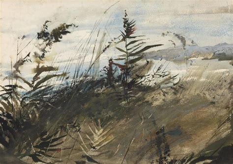 End Of Storm Andrew Wyeth Watercolor