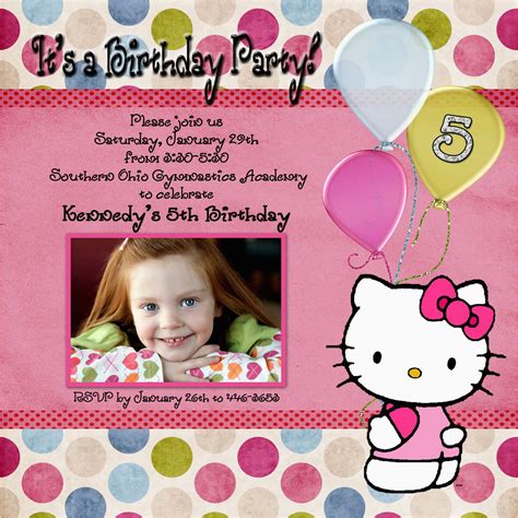 Free Birthday Invitation Maker with Photo | BirthdayBuzz