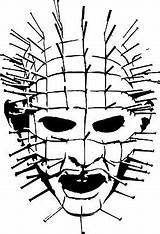 Pinhead Hellraiser Horror Decal Vinyl Hellbound Sticker Clive Parker Heart Movies Hell sketch template