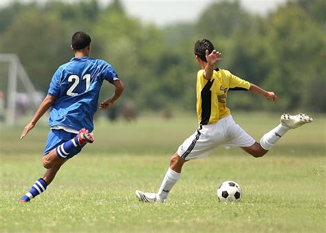 Fotos Gratis Campo Juego Verde Juventud Acción Competencia