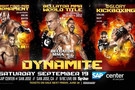 And so did corey anderson. Bellator 'Dynamite' to feature title fight, one-night light heavyweight tourney, and GLORY ...