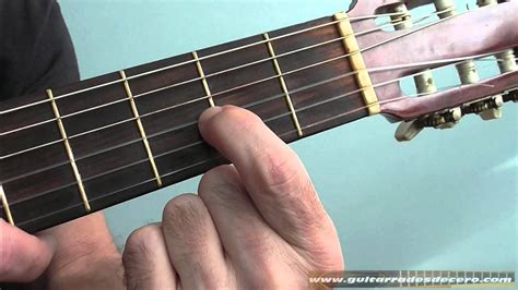 Cómo Poner Los Dedos De La Mano Acordes En La Guitarra Youtube