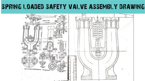 Spring Loaded Safety Valve Assembly Drawing Engineering And Poetry