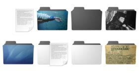 minimal folder Icons Collection, minimal folder Pack Free ...