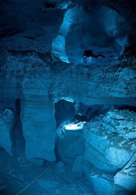 Orda Cave Is The Longest Underwater Cave In Russia The Second Longest