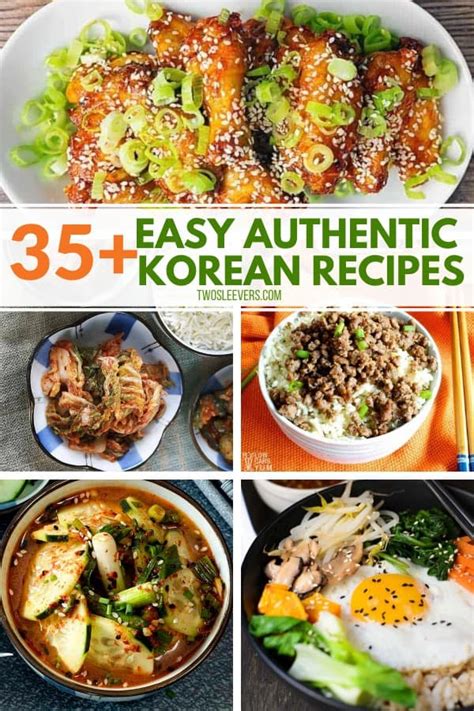 Korean Recipes 35 Easy Authentic And Delicious Korean Recipes