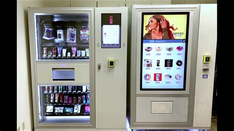 Smart Vending Machine Model 7 Digital Media Vending Youtube
