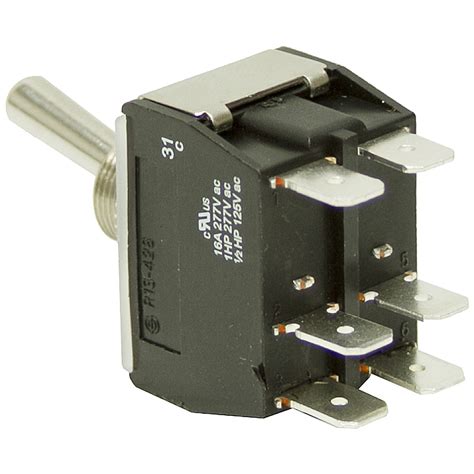 Dpdt Toggle Switch 16 Amp Toggle Switches Switches Electrical