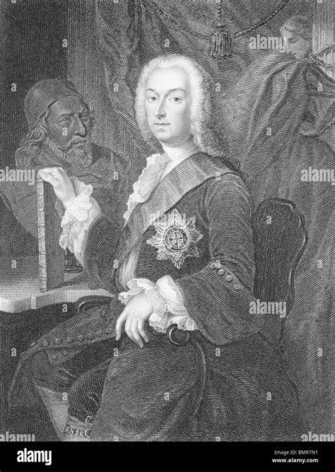 Richard Boyle 3rd Earl Of Burlington 1694 1753 On Engraving From The