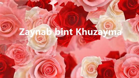 Discovering The Personality Of Zaynab Bint Khuzayma About Islam