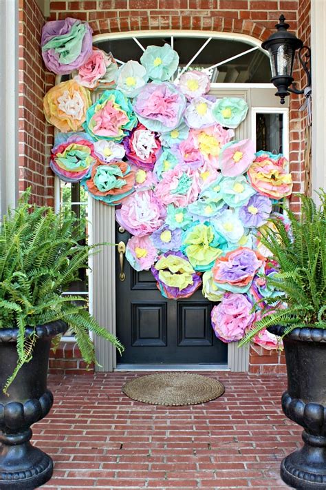 Mexican paper flowers for sale. SIMPLE AND INEXPENSIVE PARTY, SHOWER, AND BANQUET DECOR ...