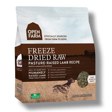 Maybe you would like to learn more about one of these? Open Farm Pasture-Raised Lamb Recipe Freeze Dried Raw Dog ...