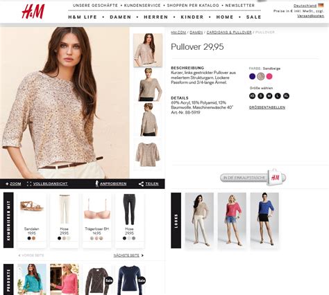 Online shopping available in 33 countries.78. H&M versucht sich im US E-Commerce | Handelskraft - Das E ...