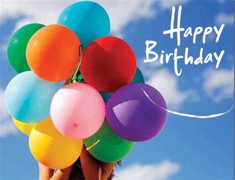 Happy Birthday Images With Balloons💐 — Free Happy Bday Pictures And