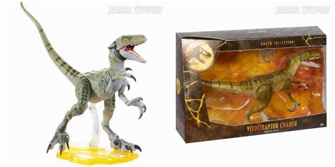 First Look At Mattels Jurassic World Amber Collection Packaging And Velociraptor Charlie Figure