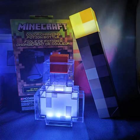 2022 Minecraft Set Light Up Torch 28cm High Brightness Led Minecraft