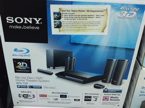 Join mysony now sony direct storesenjoy the benefits of buying direct from sony. Costco Price Cut: Sony 3D Blu-ray 5.1 Home Theater System ...
