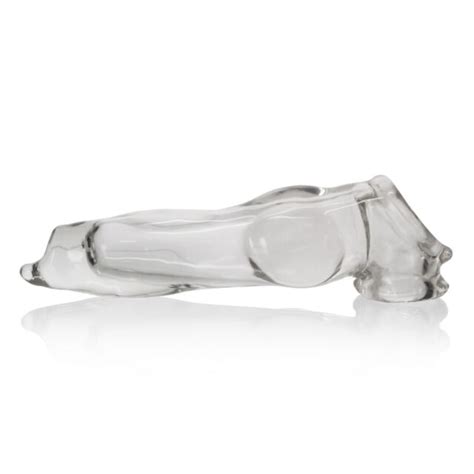 Oxballs Fido Cocksheath With Adjustable Fit Penis Sleeve Clear For Sale