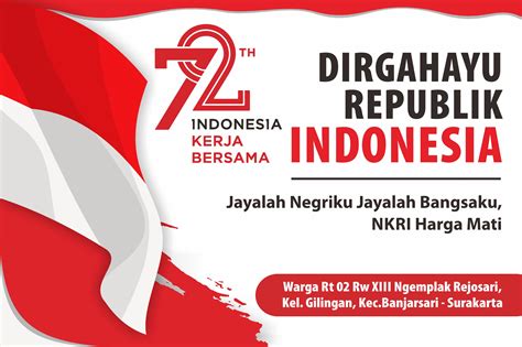 Gambar Desain Banner 17 Agustusan 2019