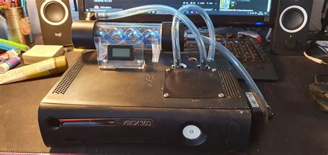 My First Post Here My Custom Watercooled Xbox 360 Still Waiting To Do