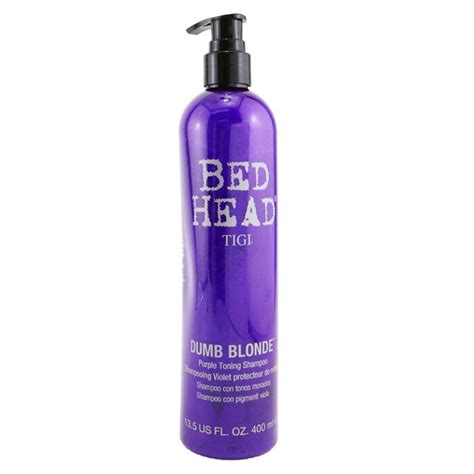 Tigi Bed Head Dumb Blonde Purple Toning Shampoo Ml Cosmetics Now