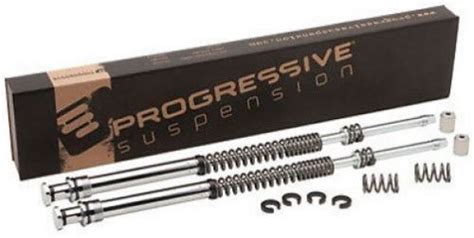 Buy New Progressive Monotube Fork Cartridge Kit Harley Fl Lowering Road