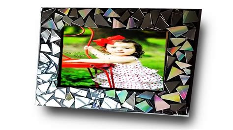 How To Make Photo Frame With Waste Material At Homecardboard Photo