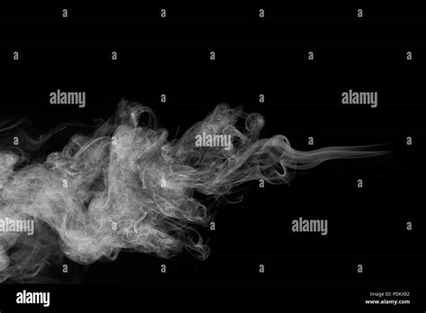 Movement Of Smoke On Black Background Smoke Background Abstract Smoke