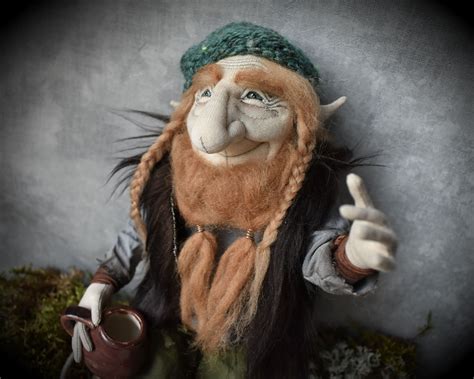 Norvegian Troll Doll Scandinavian Norse Mythology Forest Etsy