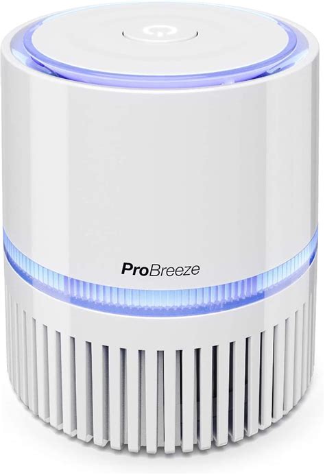 Pro Breeze Small Air Purifier Hepa Air Purifier With True Hepa Filter 997 Smoke