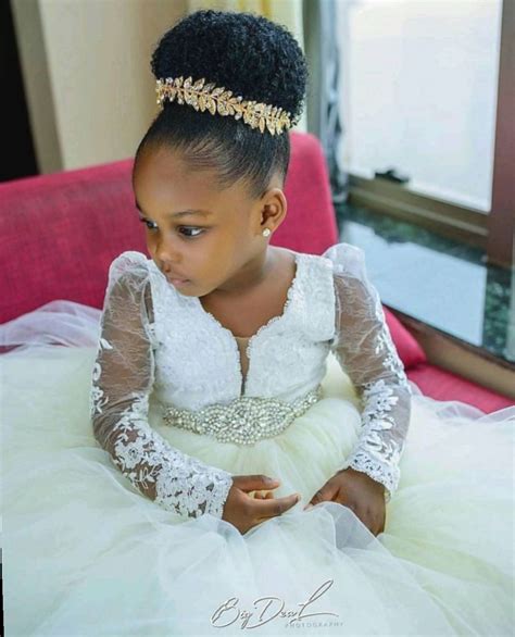 This bride has modernised the look with slightly relaxed hair and an ornate accessory, but its classy vintage feel is still there. Hairstyles For Kids Videos African American #hair # ...