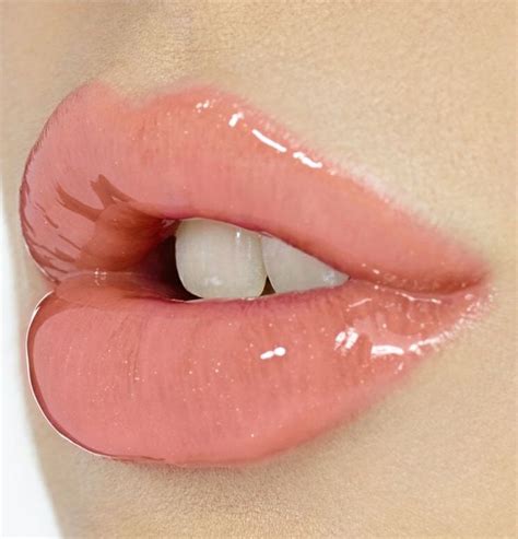 Pink Gloss Pink Lips Makeup Girls Lips Glossy Lips