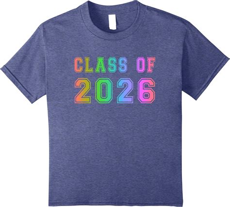Class Of 2026 High School Graduation Date Graduate T Shirt