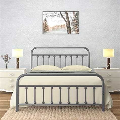 Best Farmhouse Metal Bed Frame Queen Durable And Stylish
