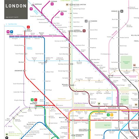 London Underground Tube Map Has Been Redesigned By Inat And Were