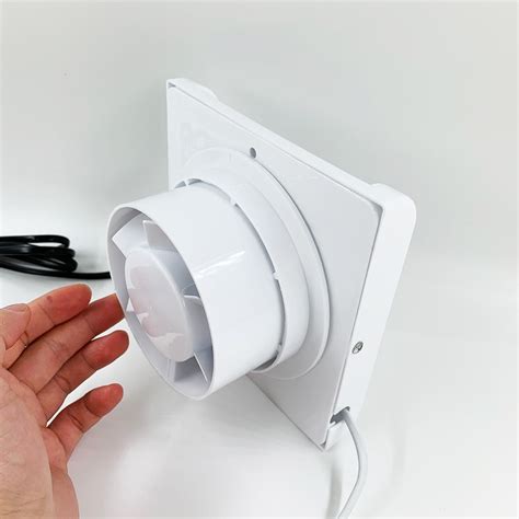 4 Inch Mute Bathroom Extractor Exhaust Fan Kitchen Toilet Wall Window