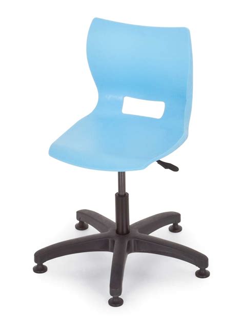 This office chair has an adjustable seat and arms, and a high mesh back to fully support your spine while sitting for extended periods of time. Adjustable Height Chairs for Home Office