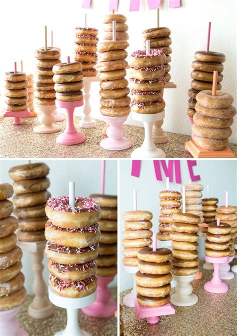 You Have To See This Adorable Diy Wedding Donut Bar Wedding Donuts