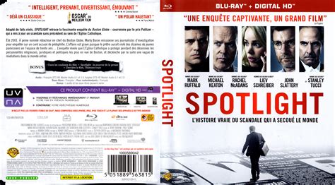 Jaquette Dvd De Spotlight Blu Ray Cinéma Passion