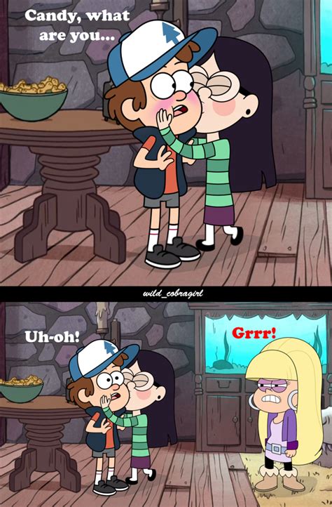 Consumed With Jealousy By Wild Cobragirl On Deviantart Candy Gravity Falls Gravity Falls Dipper