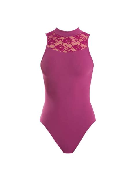 Scarlett Leotard Cerise Upstage Dancewear And Costume Factory