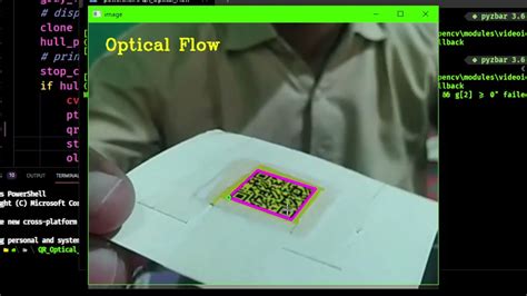 Improve Detection With Optical Flow Qr Code Opencv Pyzbar Youtube