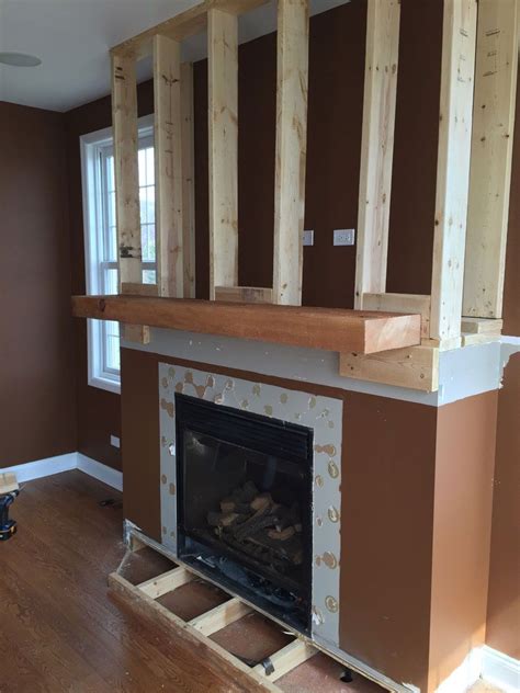 The first step is to go in the backyard and see if you have the right amount of space. A DIY Stone Veneer Installation- Step By Step | Stacked stone fireplaces, Stone veneer fireplace ...