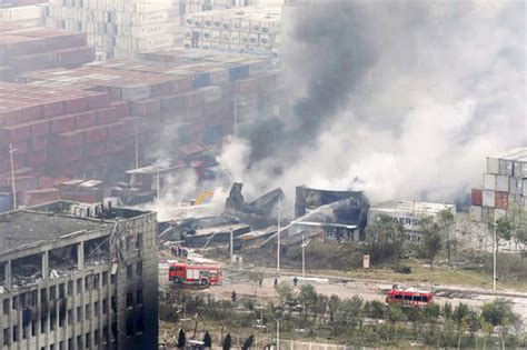 Death Toll In Chinas Tianjin Port Blasts Rises To 104 Times Of India
