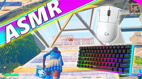 Relaxing Keyboard And Mouse Sounds Asmr 😴fortnite 240fps Youtube
