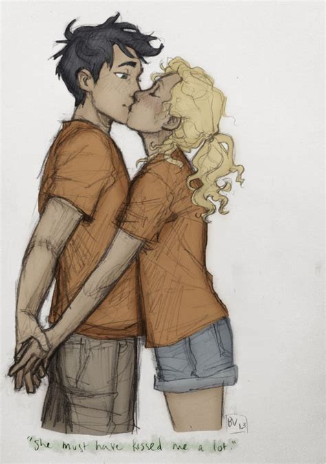Percabeth Art By Burdge Colored By Percyyoulittleshit