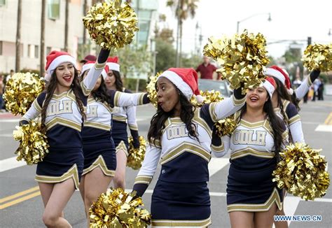 Annual Boyle Heights Christmas Parade Held In Los Angeles Xinhua