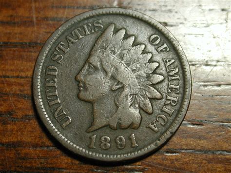 1891 Indian Head Penny Cent Nice For Sale Buy Now Online Item 720170