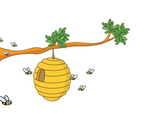 Animated Bee Hive Gif Clip Art Library