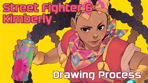 Norasuko On Twitter Just Posted The Drawing Process Vid For This Street Fighter 6 Kimberly